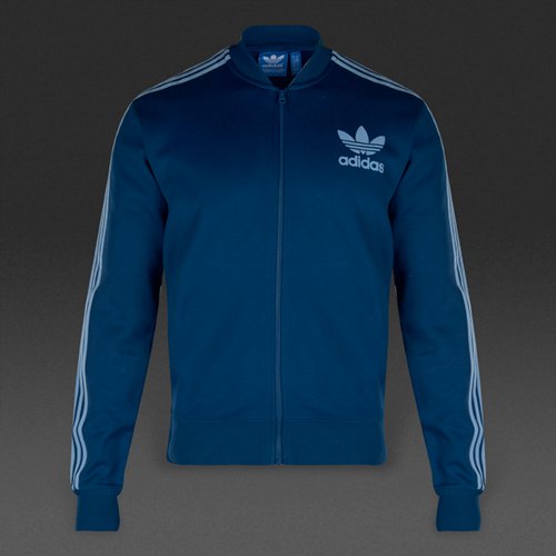 Adidas Originals Fashion Track Top Adicolor Shadow Blue / Clear Blue for Men